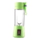 thumbnail image 3 of Licuadora portátil, exprimidor eléctrico, taza de licuadora, minilicuadora USB recargable de jugo, botellas para cocina, gimnasio, viaje a casa Verde, 3 of 9