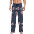 thumbnail image 7 of FORMRS Mens Pajama Pants with Pockets Cotton Sleepwear Lounge Bottoms Sizes S-2XL, Starry Fireworks Pattern, 7 of 7