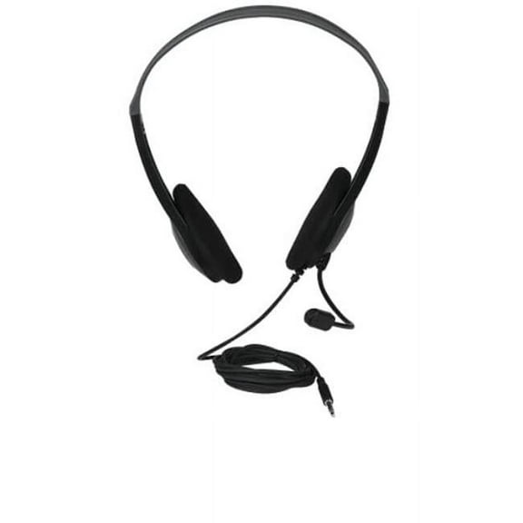 USB Headsets with Microphone for PC, Black