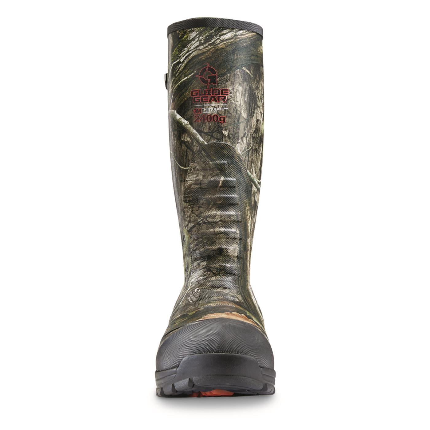 Guide Gear Men's Waterproof Insulated Rubber Hunting Boots, Mossy