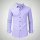 thumbnail image 1 of Blusa y camisa de manga larga con cuello vuelto para hombre, estilo informal, a la moda, con botones y solapa, transpirable, de poliéster, 1 of 5