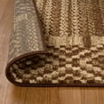 thumbnail image 3 of Modern Geometric Patchwork Power-Loomed Indoor Area Rug, 8' x 10', Taupe by Blue Nile Mills, 3 of 6