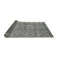 thumbnail image 2 of Ahgly Company Indoor Round Solid Gray Modern Area Rugs, 8' Round, 2 of 4