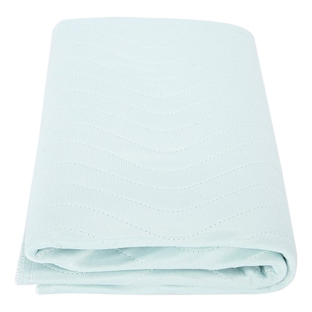 Almohadilla lavable reutilizable, almohadilla absorbente para almohadilla de incontinencia para bebés mayores, verde 80 * 90