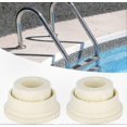 thumbnail image 4 of White Rubber Bumpers for Pool Ladders, Set of 2 Non-Slip Protectors for Swimming Pool Steps, 4 of 5