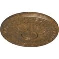thumbnail image 3 of Ekena Millwork 20"OD x 1 3/8"P Randee Ceiling Medallion (Fits Canopies up to 3 7/8"), Hand-Painted Rubbed Bronze, 3 of 6