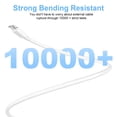 thumbnail image 4 of Cable USB-C BSTOEM de 3 m, carga rápida de 100 W, 2 unidades, 4 of 8