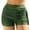 Army Green, variant on Hontri Women's Polyester Swimsuit Women Plus Size High Waist Bikini Bottoms Swim Briefs Beach Shorts Ruched Bottom High Cut Swim Bottom Full Coverage Swimsuit Bottom