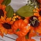 thumbnail image 4 of Guirnalda De Hoja De Arce De Girasol De Simulación, Guirnalda De Halloween De Acción De Gracias, Decoraciones Para El Hogar Para Puertas Delanteras, Pilares De Ventanas Vogacara HA037592-00, 4 of 6