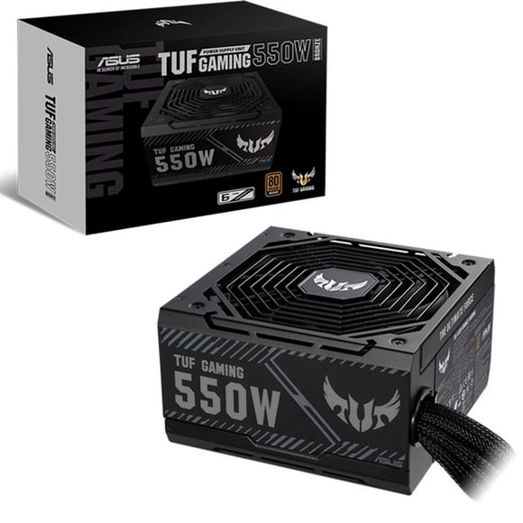 Fuente de Poder PC Gamer 550W Asus 80 Plus Bronce TUF-GAMING-550B