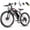 26'' Black Red, variant on 26" Electric Bike for Adults, ebike 750W Peak Power Motor, 25MPH 35Miles Electric Mountain Bike with 432Wh 12Ah Removable Battery, 7-Speed,UL 2849