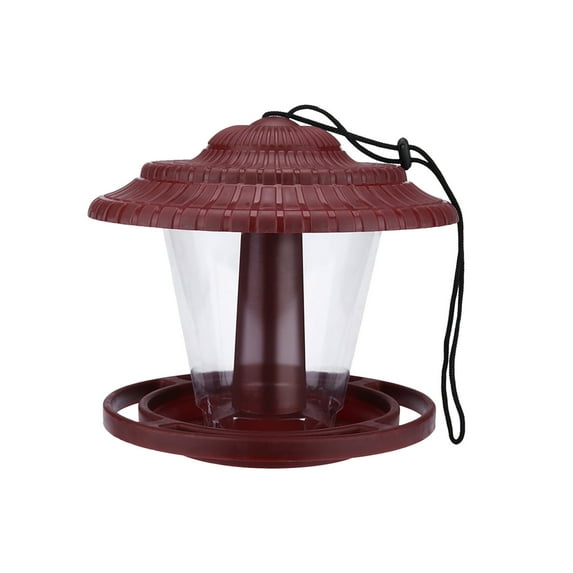 Pompotops Outdoor Garden Hanging Plastic Feeder Bird Feeder Feeder