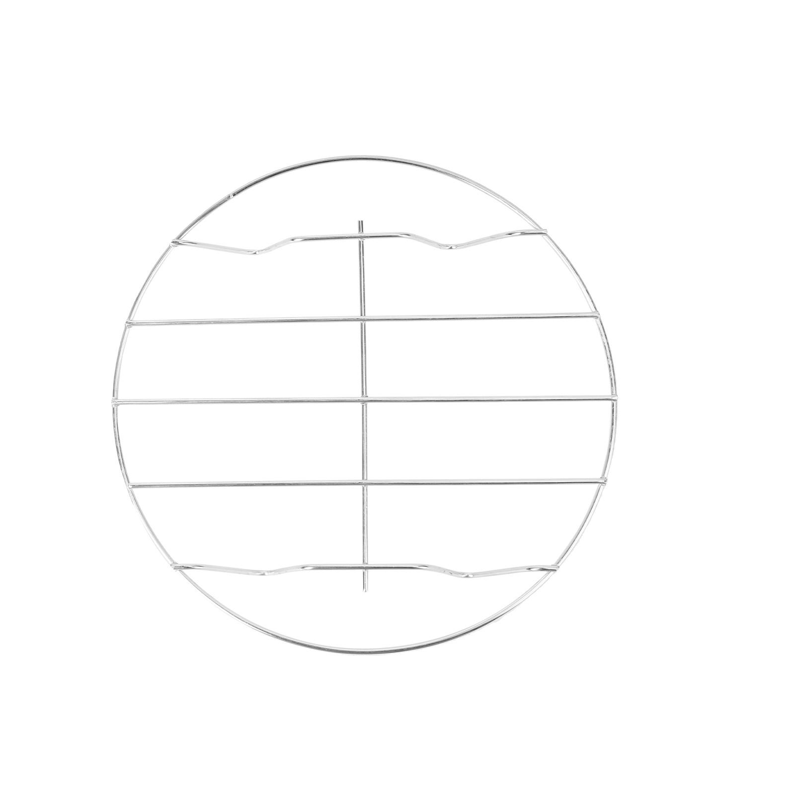 Rack Round Steel Steaming Stainlesssteamer Roasting Racks Cooling Grill