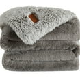 Frye Arctic Luxe Large Polyester Soft Faux Fur Throw Blanket