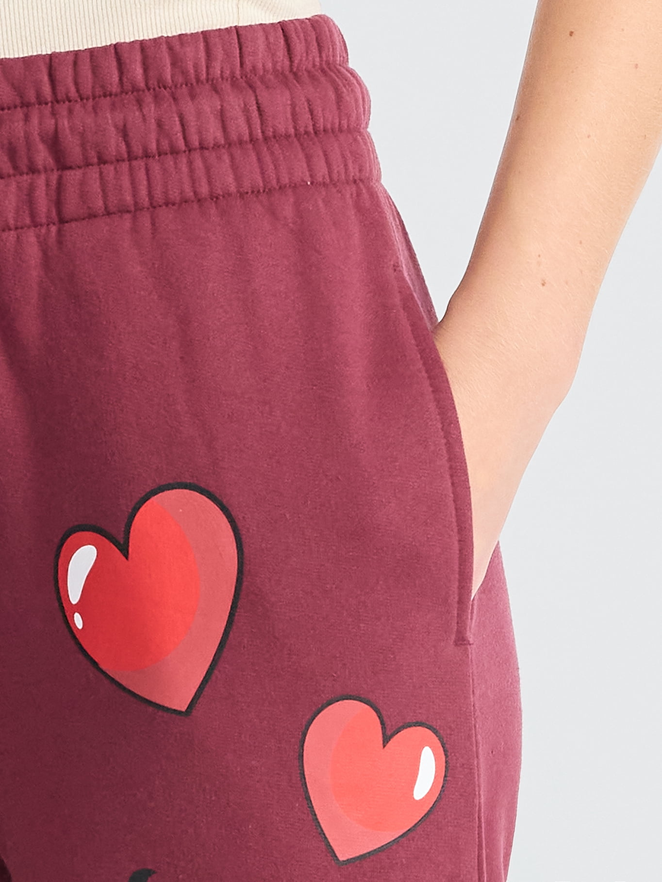 Betty Boop Women's Graphic Print Joggers, Sizes XXS-XXL