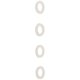 thumbnail image 1 of Racers Edge 20915B 5 x 8 x 1,0 mm Arandela de plástico blanca, 25 piezas Racers Edge 739792008337, 1 of 2