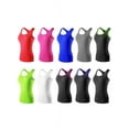 thumbnail image 3 of Lavaport 10 Colors Women's Compression Base Layer Quick Dry Tank Racerback Yoga Workout Top, 3 of 3