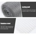 2pcs Stainless Steel Woven Wire Mesh Rodent Proof Screen Mesh Rodent