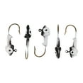 thumbnail image 3 of Eagle Claw Panfish Swimbait Head Fishing Jig, Black Pearl, 1/32 oz, 3 of 4