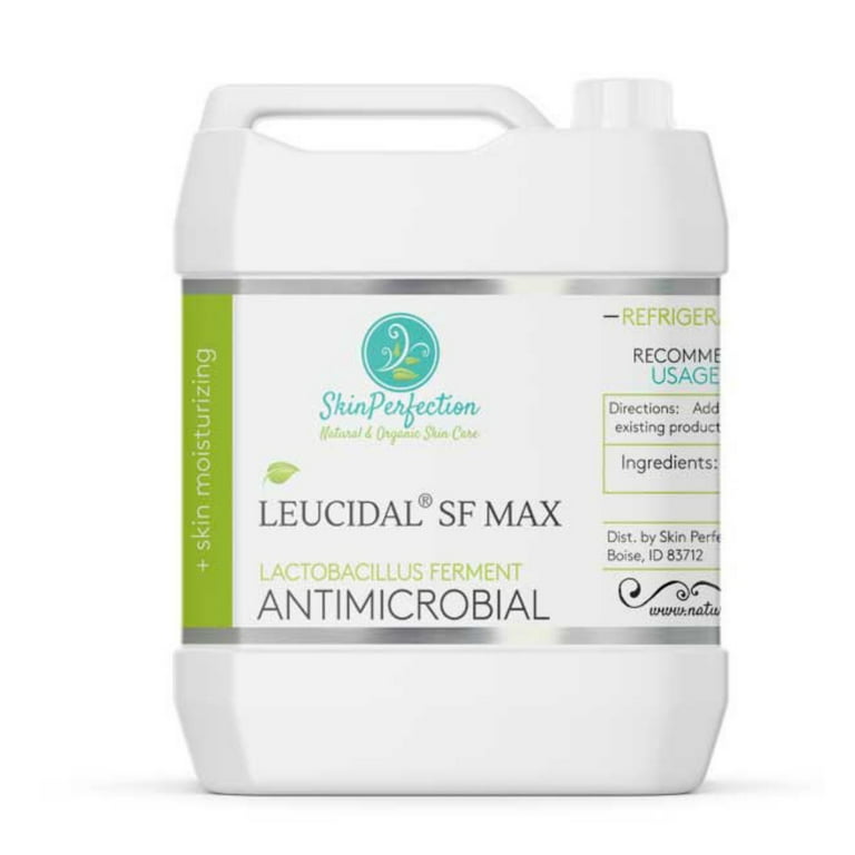 Leucidal Max Lactobacillus Ferment 4 oz. White Mini Jug