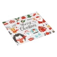 thumbnail image 2 of XMXT Microfiber Drying Mat, Christmas Elements Illustration Absorbent Dish Drying Mats for Kitchen Dishes Rack Pad, 16 x 18 inches, 2 of 9