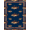 Navy Blue Red Tan, Pattern 1, variant on ODIKA Bass Fishing Lake Distressed Border Stars Stripes Vintage Fish Refined Pet Friendly & Kids Safe Bedside for Bedroom, Nursery, RV