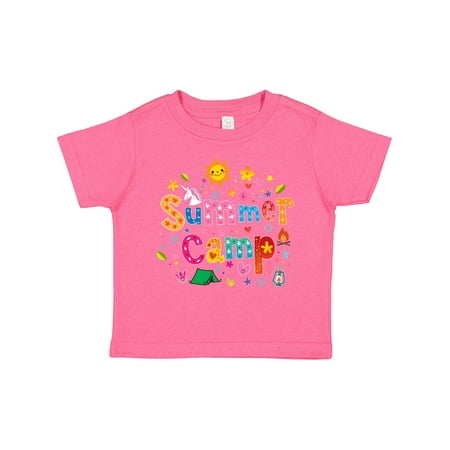 

Inktastic Summer Camp Vacation Gift Toddler Toddler Girl T-Shirt