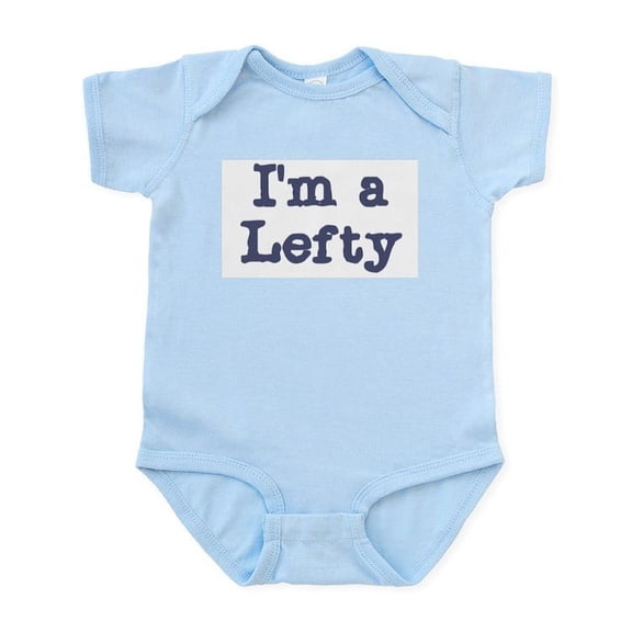 CafePress - I'm A Lefty Infant Bodysuit - Baby Light Bodysuit, Size Newborn - 24 Months