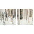thumbnail image 2 of Warm Winter Light by Julia Purinton Canvas Art Set of 2 14 inch X 14 inch Each, 2 of 4