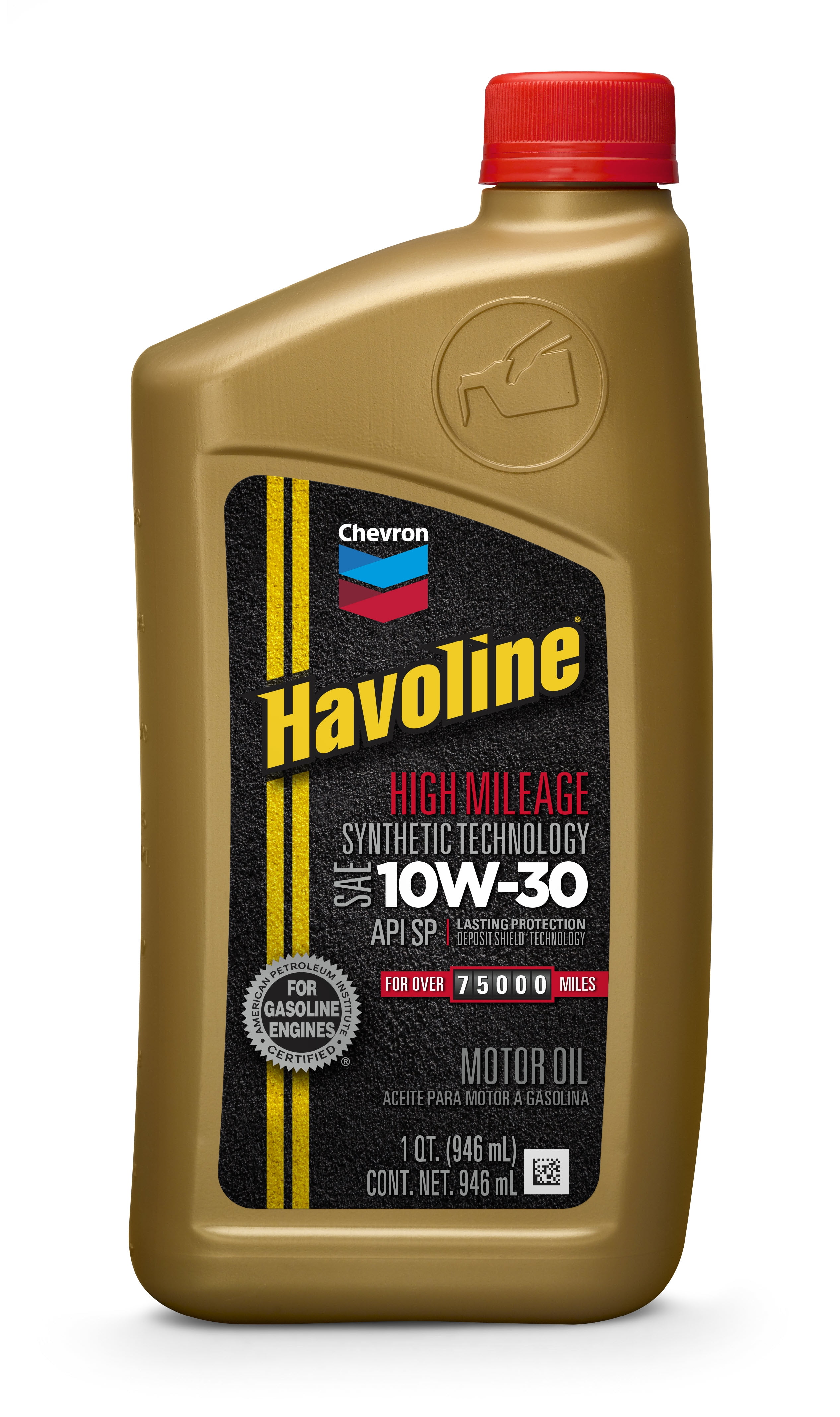 chevron-havoline-high-mileage-synthetic-blend-motor-oil-10w-30-1-qt
