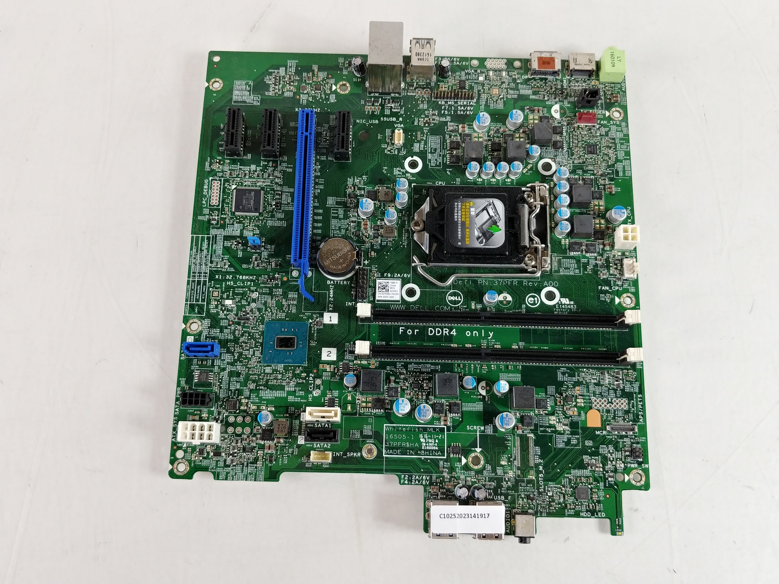 Pre-Owned Dell OptiPlex 3046 MT LGA 1151 DDR4 SDRAM Desktop Motherboard CMXK2 (Good)