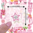 thumbnail image 6 of 35pcs-50pcs Vintage Stickers Cowboy Stationery Stickers Pink Animal Stickers for Laptops Suitcases Fridge, 6 of 9