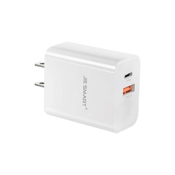 Cargador rapido JIE SMART 25W color blanco