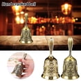 thumbnail image 3 of QHUDLV Brass Meditation Bell,Handheld Yoga Chime,Altar Ritual Sound Tool, 3 of 9