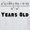 thumbnail image 3 of CafePress - Algebra Equation 70Th Birthday T Shirt - Men's Classic Graphic T-Shirt, 3 of 4