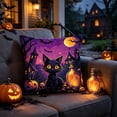 thumbnail image 6 of Lzobxe Halloween Pillow Covers, Wrinkle and Fade Resistant Throw Pillow Cases, Soft Fall Decorative Cushion Covers for Bedroom, Living Room, Sofa, 6 of 6