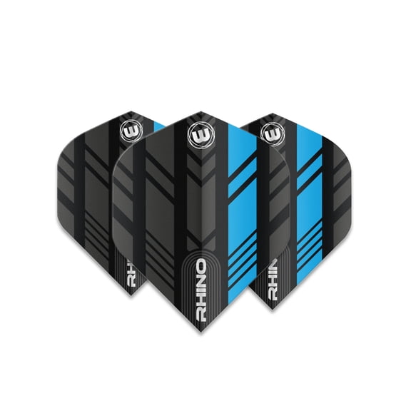 Winmau Rhino Standard Flight - Black Blue
