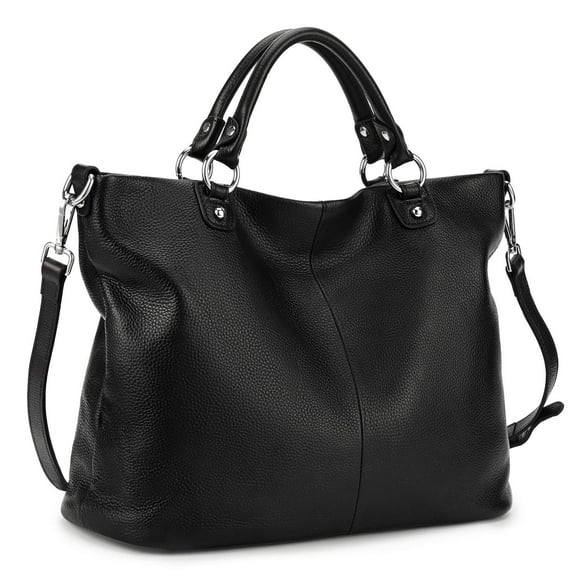 Kattee Sac Fourre-Tout en Cuir Véritable Doux pour Femmes, Sacs à Main et Pochettes