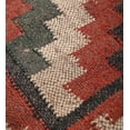 thumbnail image 4 of Kilim Rug Wool Jute Rug, Bohemian Rugs, Wool and Jute Rug Handmade, Kilim Dhurrie Rug, Jute Rug Wool Rug Kilim Dhurri Traditional Indian Custom Decorative Boho ( 8x10 Ft ) (KILM-77), 4 of 5
