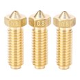 thumbnail image 2 of 3Pcs 3D Printer Nozzles High  Brass M6 Thread 1.75mm Filament for Kobra 2 Pro Plus with Various Materials, 2 of 8