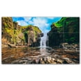 thumbnail image 1 of Picture-Tiles.com: Waterfalls Ceramic Tile Wall Mural WAL501144-53M. 30"W x 18"H using (15) 6" x 6" Ceramic Tiles-Satin Finish, 1 of 3