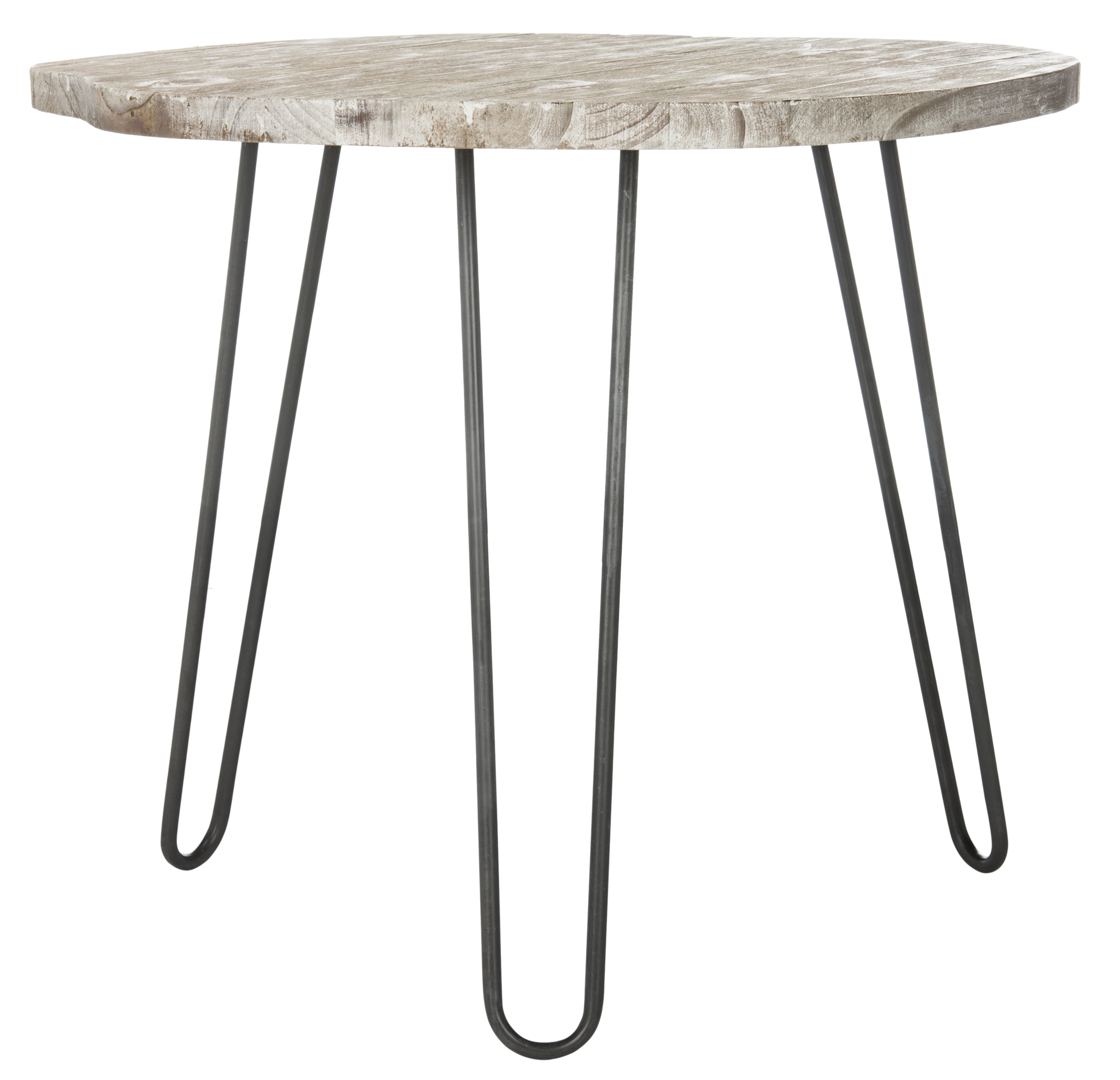 Safavieh Mindy Wood Top Dining Table, Grey/White Wash