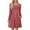 Pink, variant on gakvbuo Fall T-Shirt Dresses For Women Long Sleeve Midi Dress With Pockets Pleated Crew Neck Wedding Party Dress Knee Length Tunic Dress
