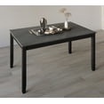 thumbnail image 3 of HMD Ethan Dining Table, Gray/Black, 3 of 4