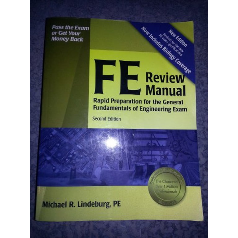 Pre-Owned FE Review Manual by Michael R Lindeburg - Walmart.com