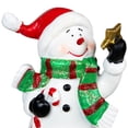 thumbnail image 6 of Northlight Glittered Snowman Christmas Stocking Holders - 5.75" - Set of 2, 6 of 9
