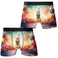 thumbnail image 3 of Hello 2025 Golden Retriever Celebrates Happy New Year Firework Balloon All Over Print Boxer Briefs Underwear for Men Dad Goldens Dog Lover Gifts Idea - 02024, 3 of 6
