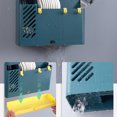 thumbnail image 2 of Accessoires de Cuisine, Porte-Couverts Multifonctionnel Étendoir Mural Porte-Couverts Design de Pointe, 2 of 6