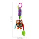 thumbnail image 4 of Muyoka Juguetes de sonajero para bebé con carillón de viento incorporado y mordedor para cuna, juguete de peluche colgante con clip para cochecito, juguetes de sonajero para animales Muyoka Hogar, 4 of 7