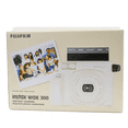 Fujifilm INSTAX Wide 300 Instant Film Camera, White